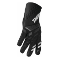 Gants Thor spectrum femme noir/blanc | Oxmoto