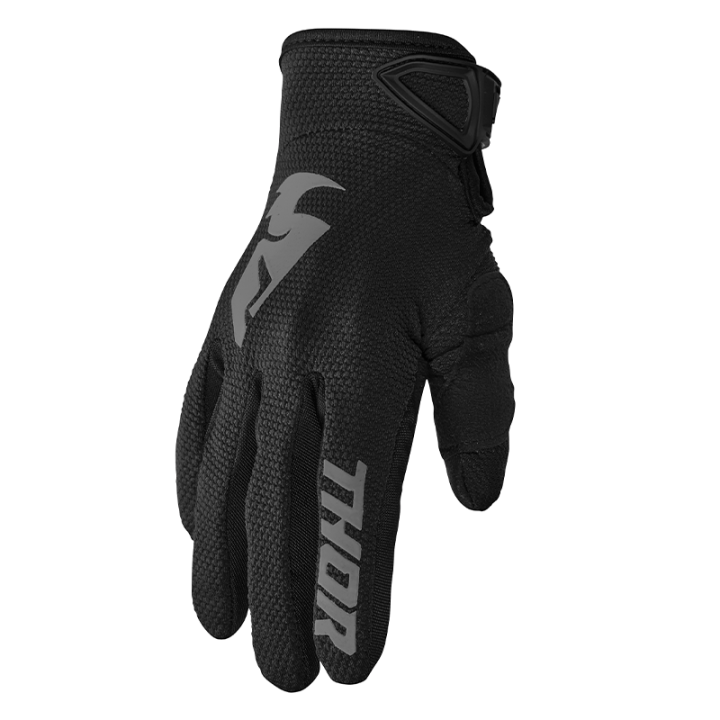 Gants Thor sector femme noir/gris | Oxmoto