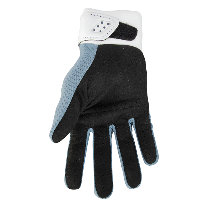 Gants Thor spectrum femme bleu/blanc | Oxmoto