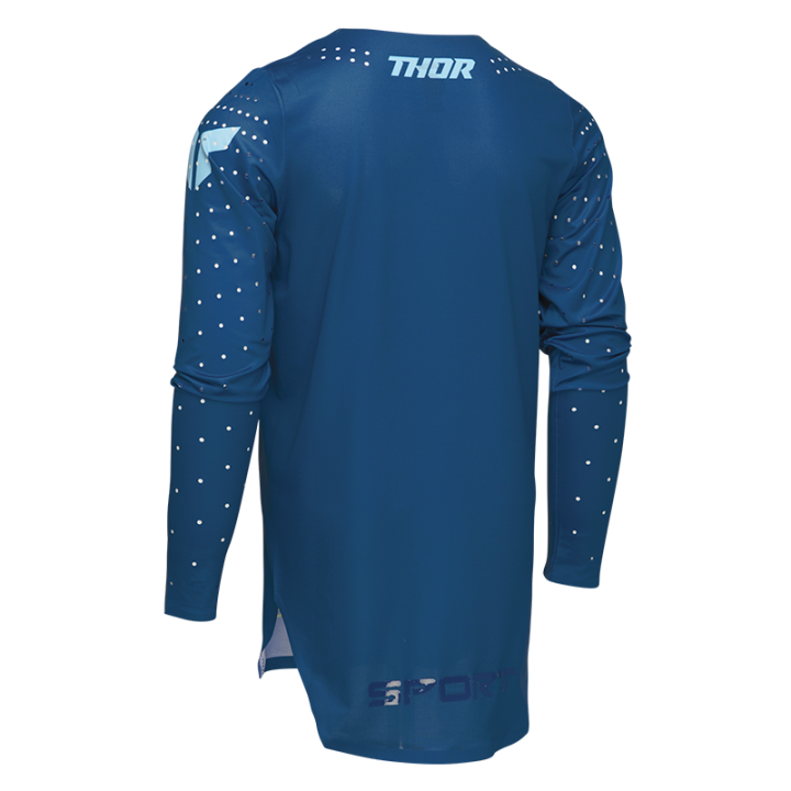 Maillot enfant Thor sportmode brave bleu 2025 | Oxmoto