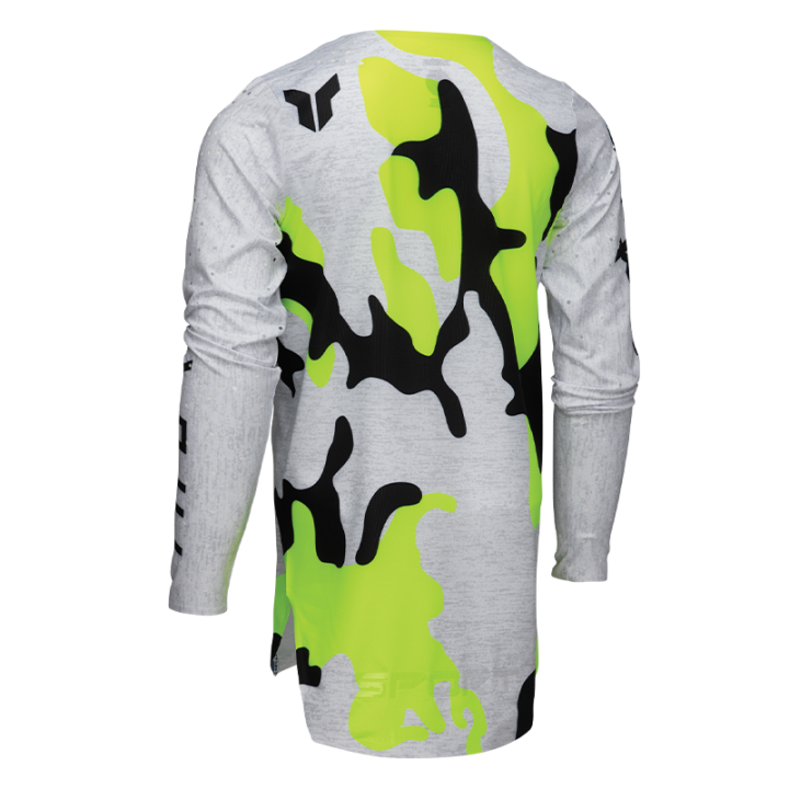 Maillot enfant Thor sportmode riot blanc/acide 2025 | Oxmoto