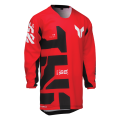 Maillot enfant Thor launchmode forge rouge 2025 | Oxmoto