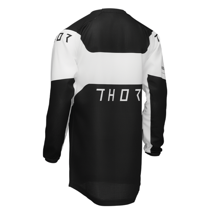 Maillot enfant Thor launchmode storm noir 2025 | Oxmoto