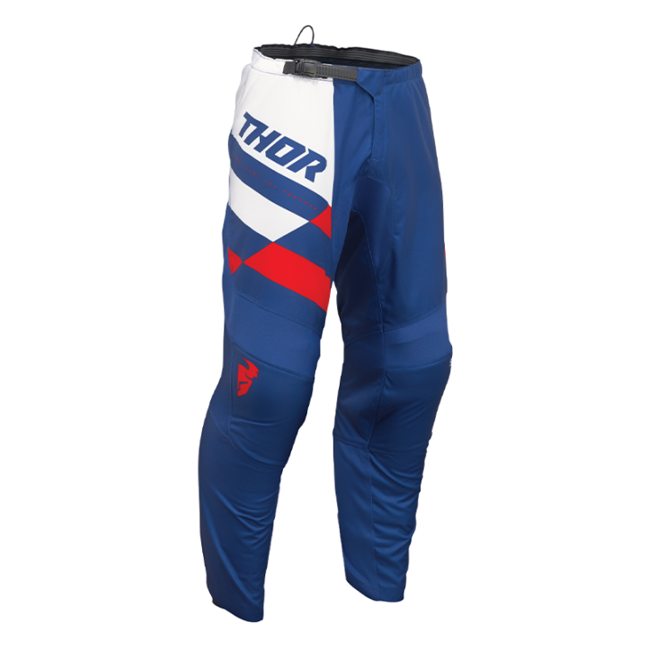 Pantalon enfant Thor sector checker bleu marine/rouge 2025
