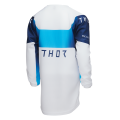 Maillot enfant Thor launchmode storm blanc 2025 | Oxmoto