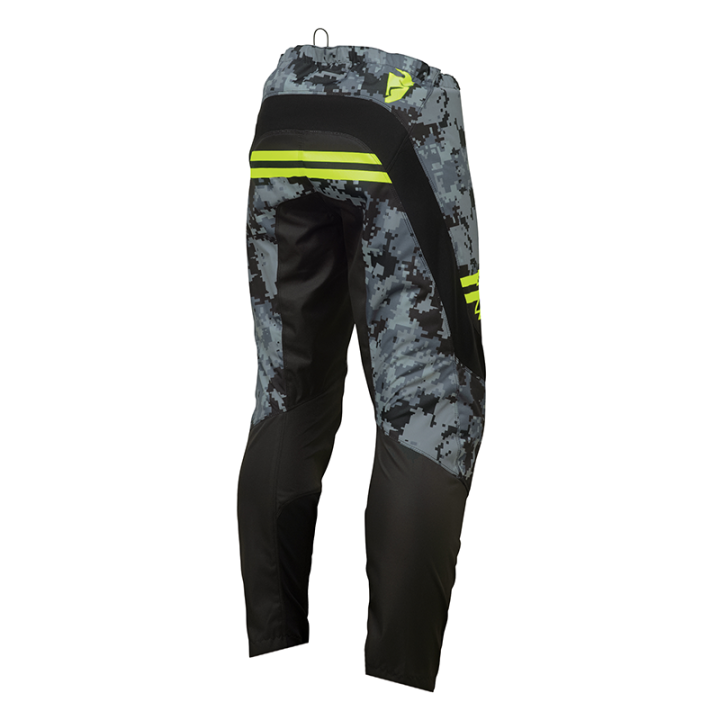 Pantalon enfant Thor sector digi camo noir 2025 | Oxmoto
