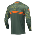 Maillot enfant Thor sector digi camo vert forêt 2025