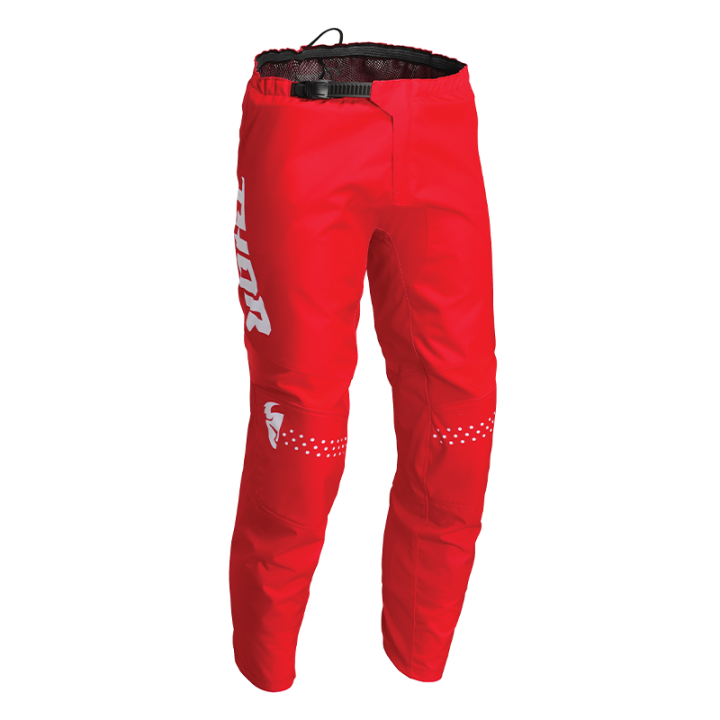 Pantalon enfant Thor sector minimal rouge 2025 | Oxmoto