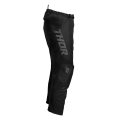Pantalon enfant Thor sector minimal noir 2025 | Oxmoto