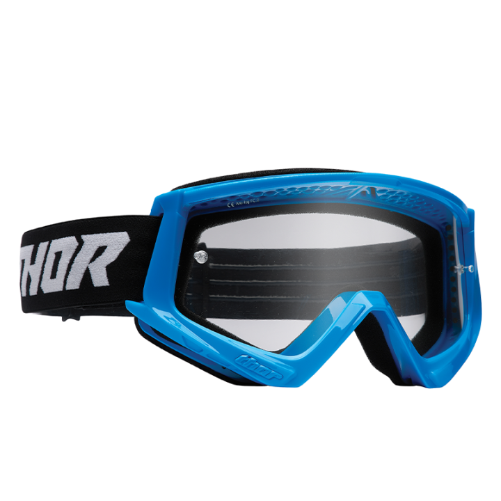 Lunettes Thor combat bleu/noir 2025 | Oxmoto