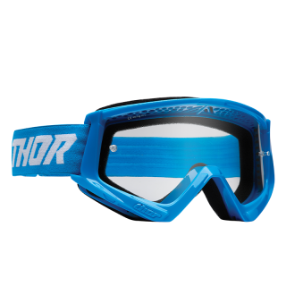 Lunettes enfant Thor combat bleu/blanc 2025 | Oxmoto