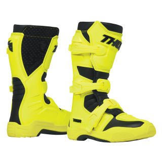 Bottes enfant Thor blitz xr acide/noir 2025 | Oxmoto
