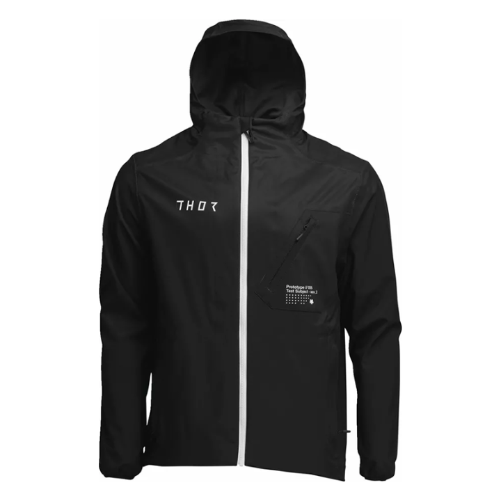 Veste Thor unit light noir 2025 | Oxmoto