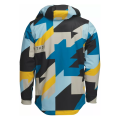 Veste Thor tour heavyweight brave bleu/jaune 2025 | Oxmoto