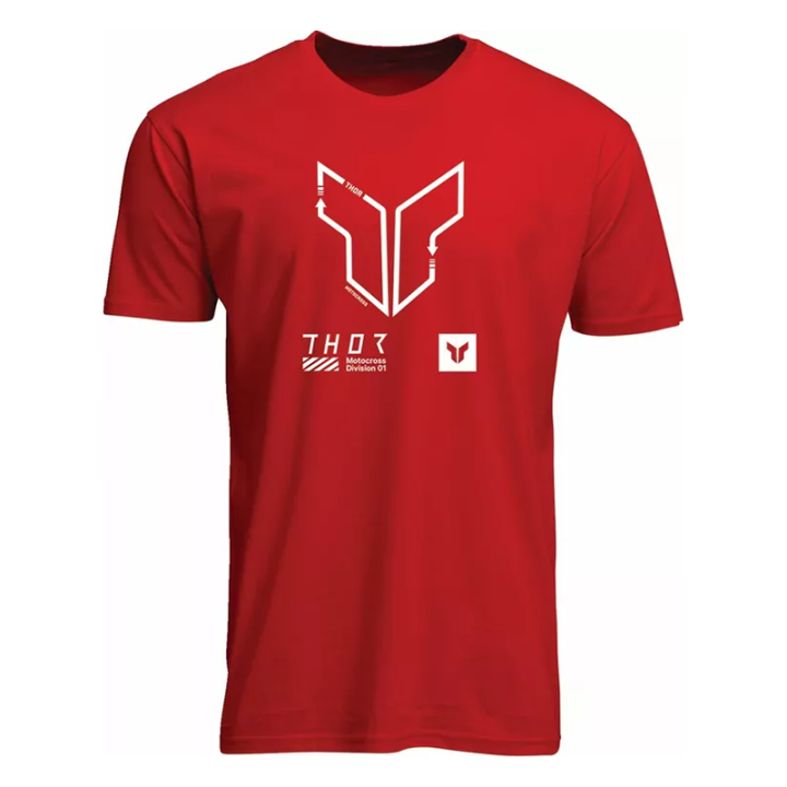 T-shirt Thor trax rouge 2025 | Oxmoto