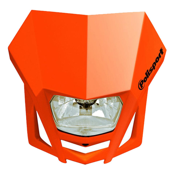 Plaque phare universelle orange | Oxmoto