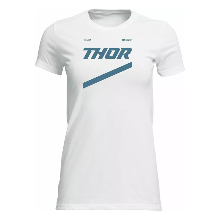 T-shirt femme Thor brave blanc 2025 | Oxmoto