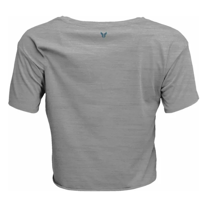 Crop top femme Thor corp gris bruyère 2025 | Oxmoto