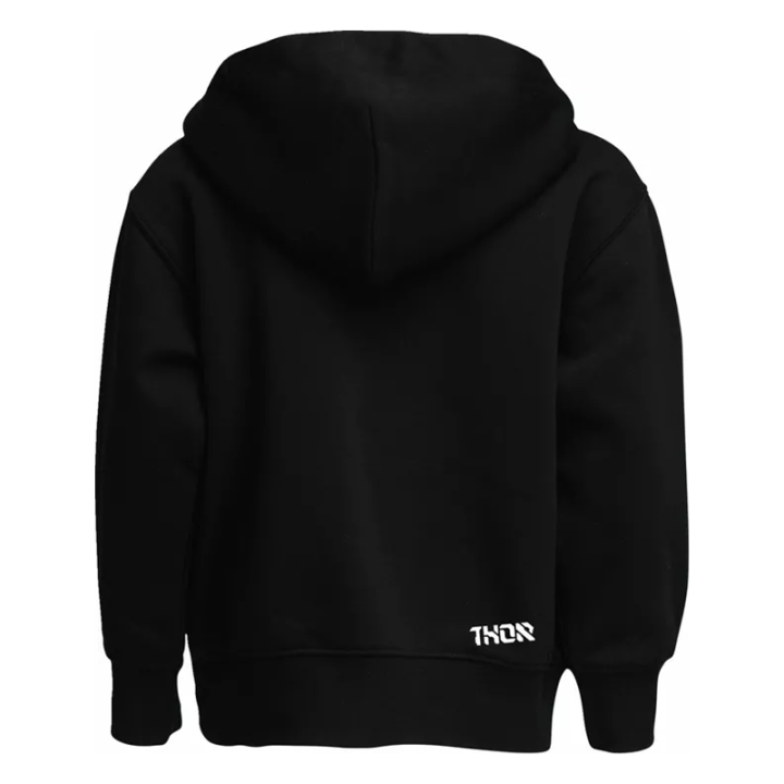 Sweet à capuche enfant Thor forge noir 2025 | Oxmoto