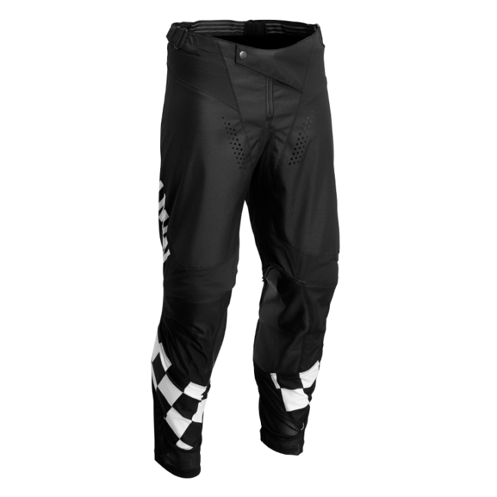 Pantalon Thor hallman differ noir/blanc 2025 | Oxmoto