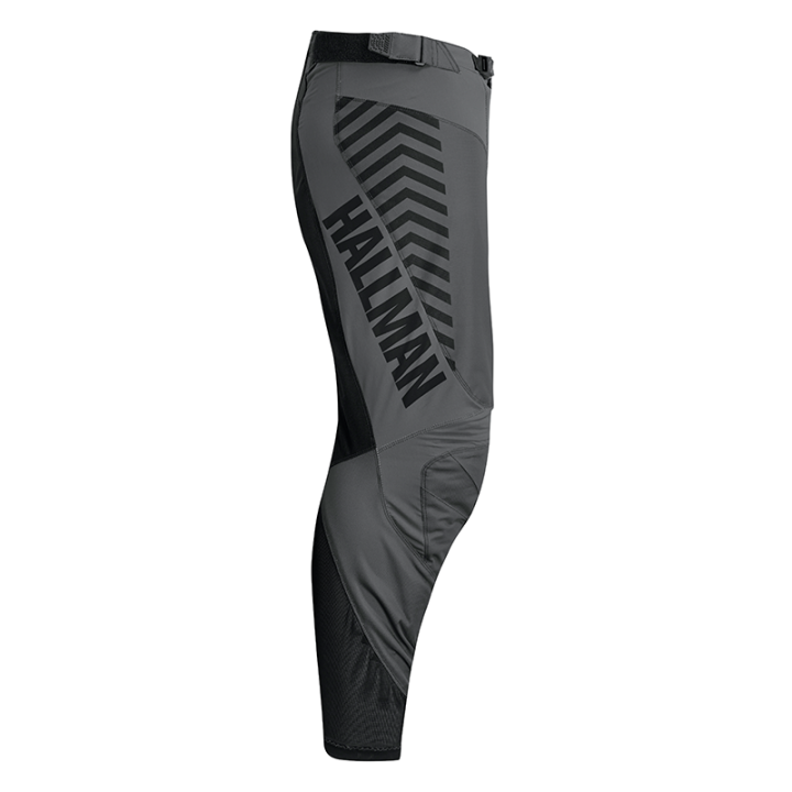 Pantalon Thor hallman differ charbon/noir 2025 | Oxmoto