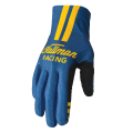 Gants Thor hallman mainstay bleu navy/citron 2025 | Oxmoto