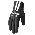 Gants Thor hallman mainstay roasted noir/blanc 2025 | Oxmoto