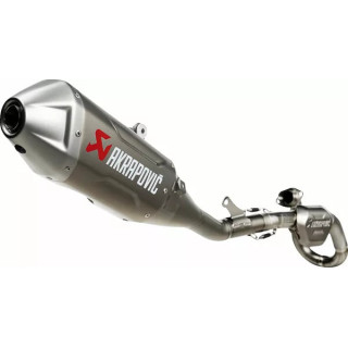 Ligne complète d'échappement Akrapovic evo titane Kawasaki 450 kx 2024