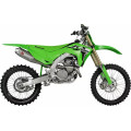 Ligne complète d'échappement Akrapovic evo titane Kawasaki 450 kx 2024