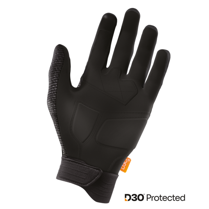 Gants SHOT guard d30 noir 2025 | Oxmoto