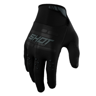 Gants SHOT vision noir 2025 | Oxmoto