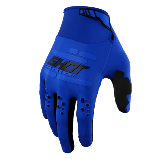 Gants SHOT vision bleu 2025 | Oxmoto