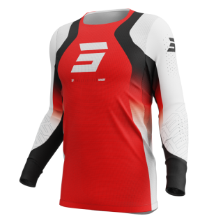 Maillot SHOT aerolite ultra rouge 2025 | Oxmoto