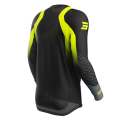 Maillot SHOT aerolite ultra jaune fluo 2025 | Oxmoto