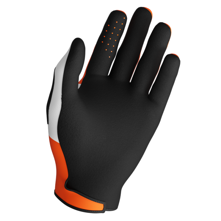 Gants enfant SHOT draw sky orange 2026 | Oxmoto