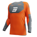 Maillot SHOT contact shield orange 2025 | Oxmoto
