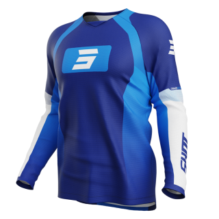 Maillot SHOT draw instinct bleu 2025 | Oxmoto