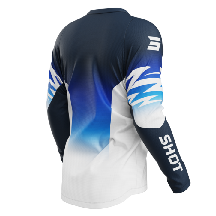 Maillot SHOT devo x-trem bleu 2025 | Oxmoto