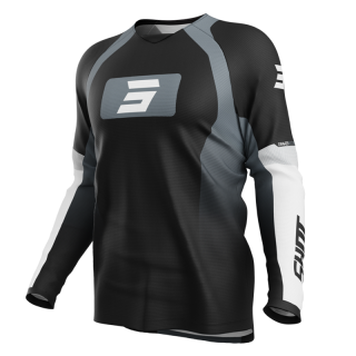 Maillot SHOT draw instinct gris 2025 | Oxmoto