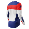 Maillot enfant SHOT draw league bleu/rouge 2025 | Oxmoto