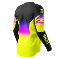 Maillot enfant SHOT draw x-trem jaune fluo 2025 | Oxmoto