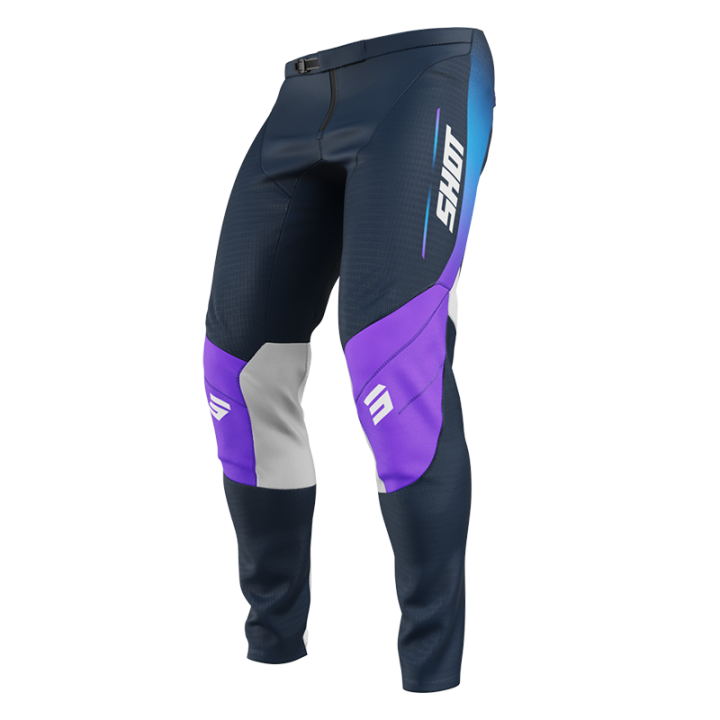 Pantalon SHOT contact apex bleu 2025 | Oxmoto