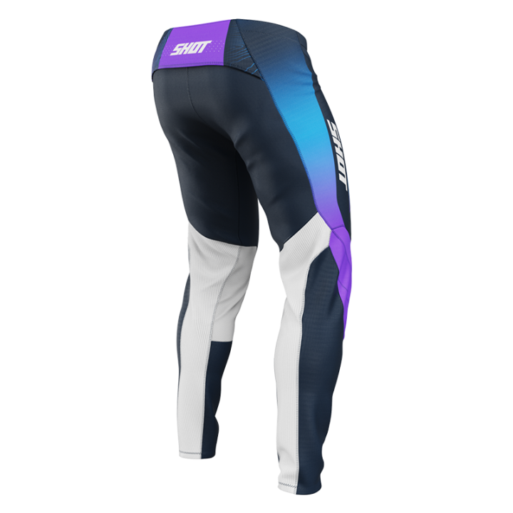 Pantalon SHOT contact apex bleu 2025 | Oxmoto