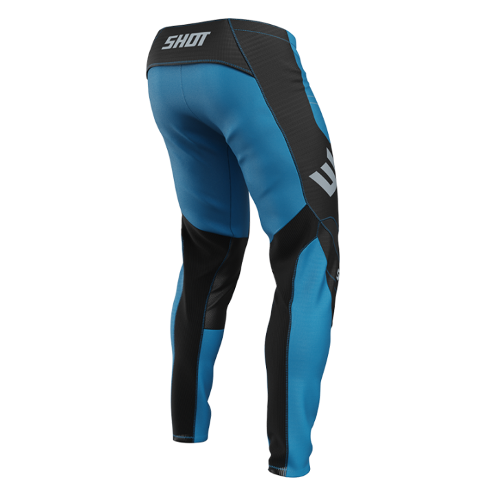 Pantalon SHOT contact shield bleu 2025 | Oxmoto