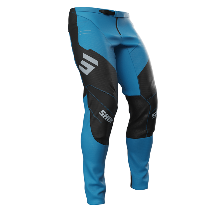 Pantalon SHOT contact shield bleu 2025 | Oxmoto