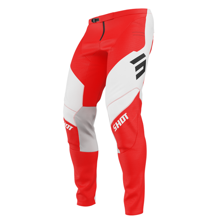 Pantalon SHOT contact shield rouge 2025 | Oxmoto