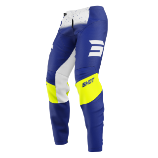 Pantalon SHOT devo blast bleu 2025 | Oxmoto