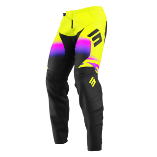 Pantalon SHOT devo x-trem jaune fluo 2025 | Oxmoto