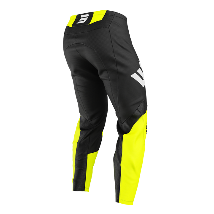 Pantalon SHOT draw instinct jaune fluo 2025 | Oxmoto