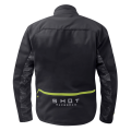 Veste SHOT climatic noir/jaune fluo 2026 | Oxmoto